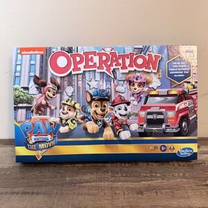 Nickelodeon Paw Patrol The Movie Operation Board Game Hasbro Gaming Ages 6+